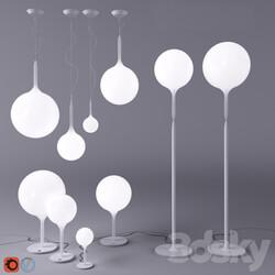 Michele De Lucchi Pendant light 3D Models 