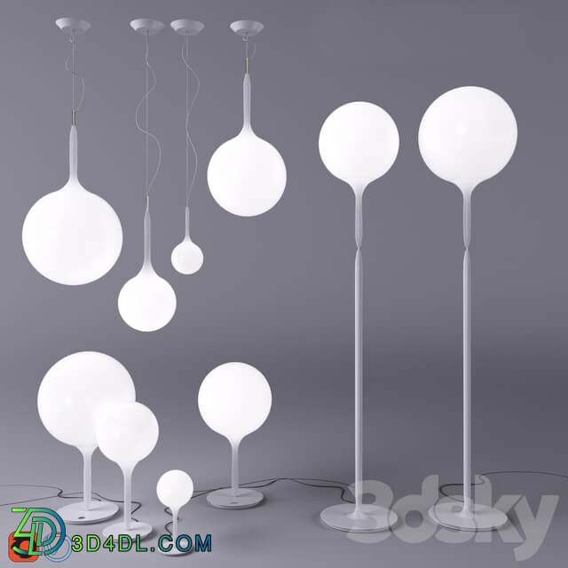 Michele De Lucchi Pendant light 3D Models