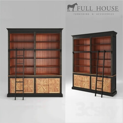 Wardrobe Display cabinets FULL HOUSE. 1BCBG011 Library 