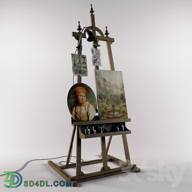 Artist easel