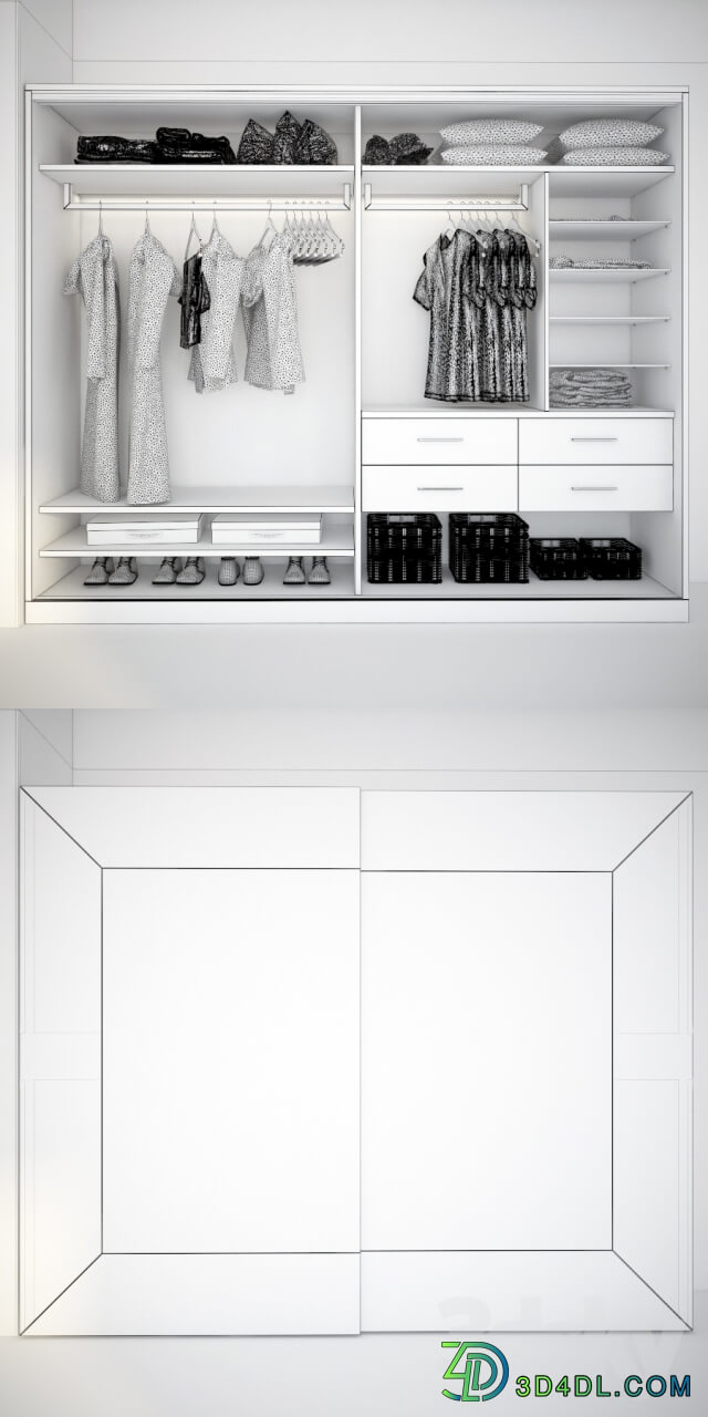 Wardrobe Display cabinets Wardrobe Mebelux Diretto