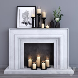 Decorative fireplace 6 