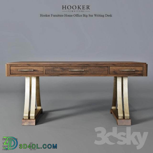 Hooker Furniture Home Office Big Sur Writing Desk2