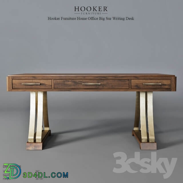 Hooker Furniture Home Office Big Sur Writing Desk2