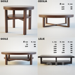 XVL Coffee tables 