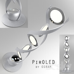 PirOLED fashionable lamp from OSRAM 