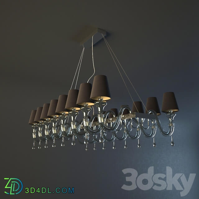 Baroier amp Toso Domo Maryland Pendant light 3D Models