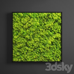 panel moss square Fitowall 3D Models 