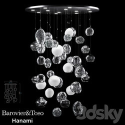 Barovier Toso Hanami Pendant light 3D Models 