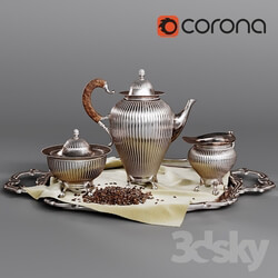 Antique Coffee Set 