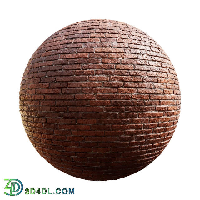 CGaxis Textures Physical 8 BrickWalls ConcreteWalls red brick wall 59 58