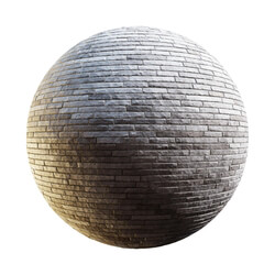 CGaxis Textures Physical 8 BrickWalls ConcreteWalls thin grey brick wall 58 46 