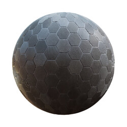 CGaxis Textures Physical 8 CeramicTiles ConcreteTiles grey hexagonal tiles 59 44 