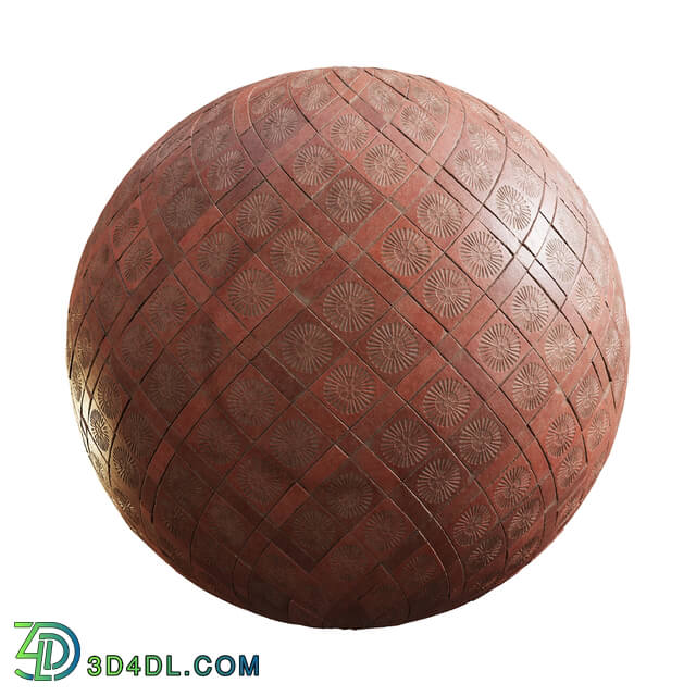 CGaxis Textures Physical 8 CeramicTiles ConcreteTiles red dusty tiles 61 56