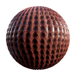 CGaxis Textures Physical 8 Organics brown alien structure 61 90 