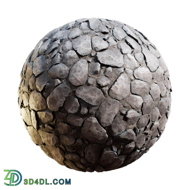CGaxis Textures Physical 8 StonePavements grey rocks pavement 58 29