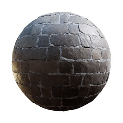 CGaxis Textures Physical 8 StoneWalls Destruction brown stone bricks 59 34 