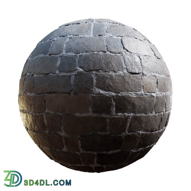 CGaxis Textures Physical 8 StoneWalls Destruction brown stone bricks 59 34