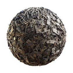 CGaxis Textures Physical 8 StoneWalls Destruction debris rubble 60 20 