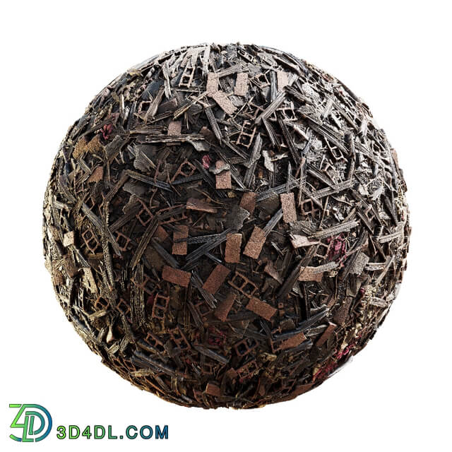 CGaxis Textures Physical 8 StoneWalls Destruction debris rubble 60 21