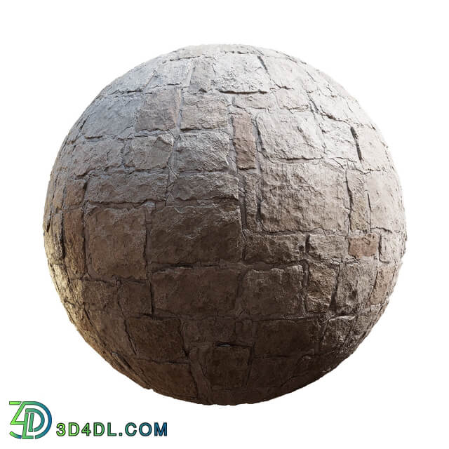 CGaxis Textures Physical 8 StoneWalls Destruction rough beige stone wall 59 31