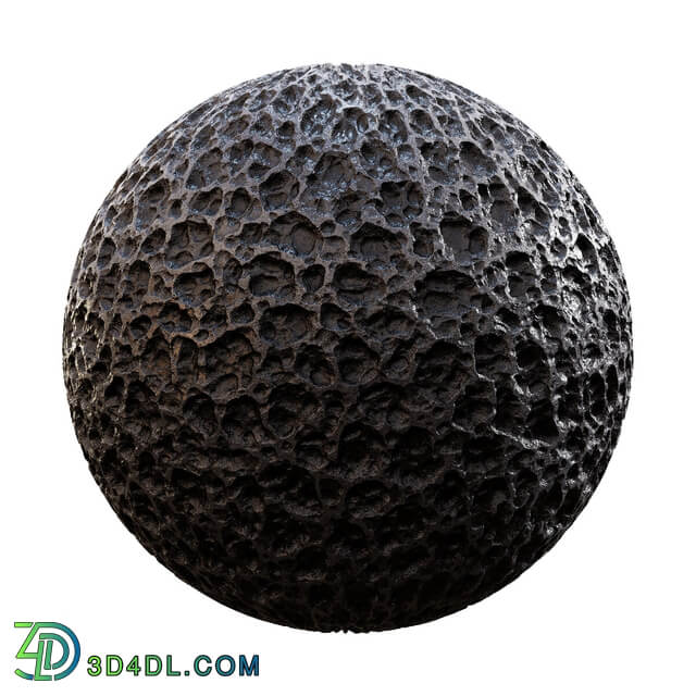 CGaxis Textures Physical 8 Stones Rocks black porous rock 60 55