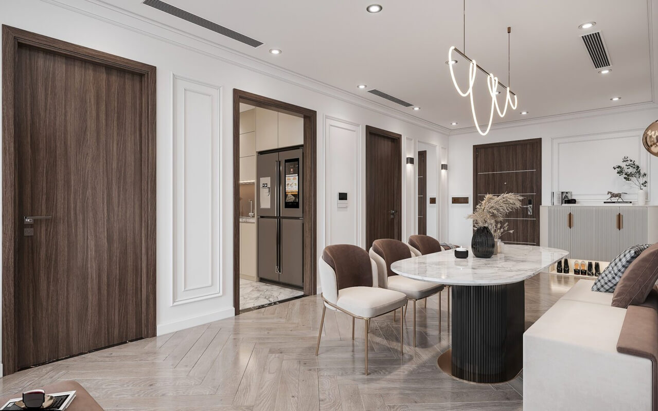  3D Interior Apartment by Nguyen Trang
