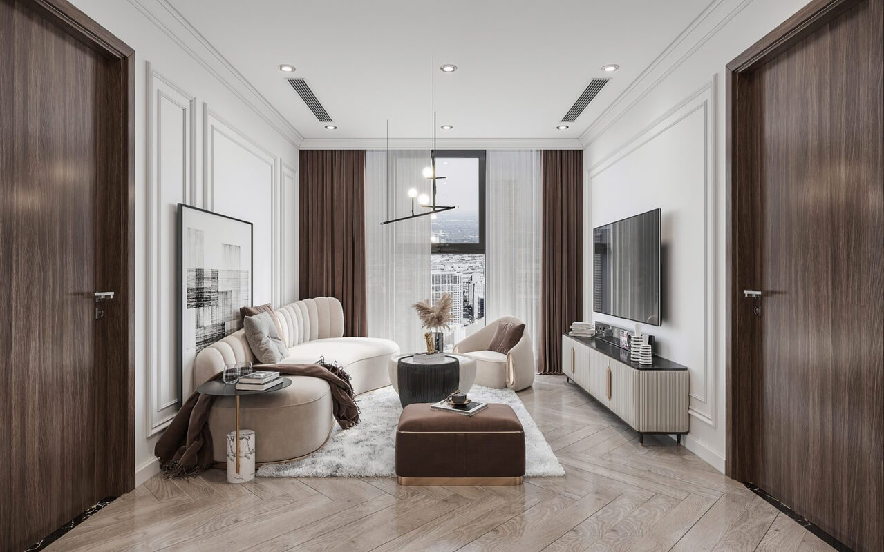  3D Interior Apartment by Nguyen Trang