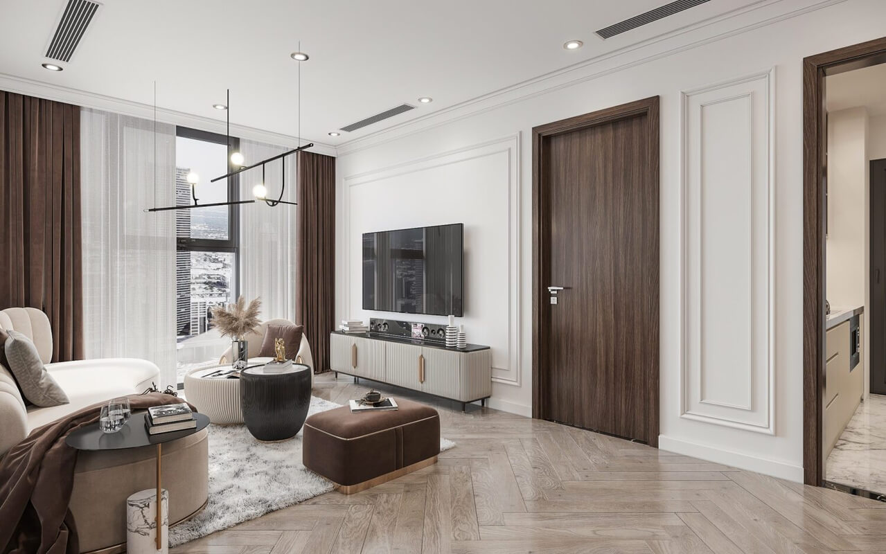  3D Interior Apartment by Nguyen Trang