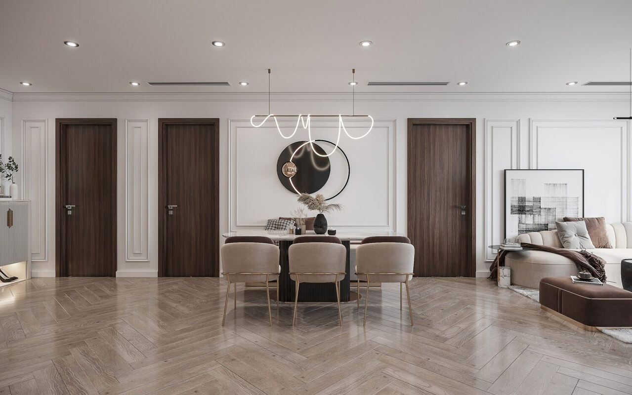  3D Interior Apartment by Nguyen Trang