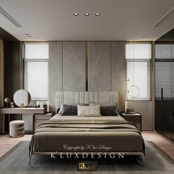 3D Bedroom Interior by Trung Kien Kts 