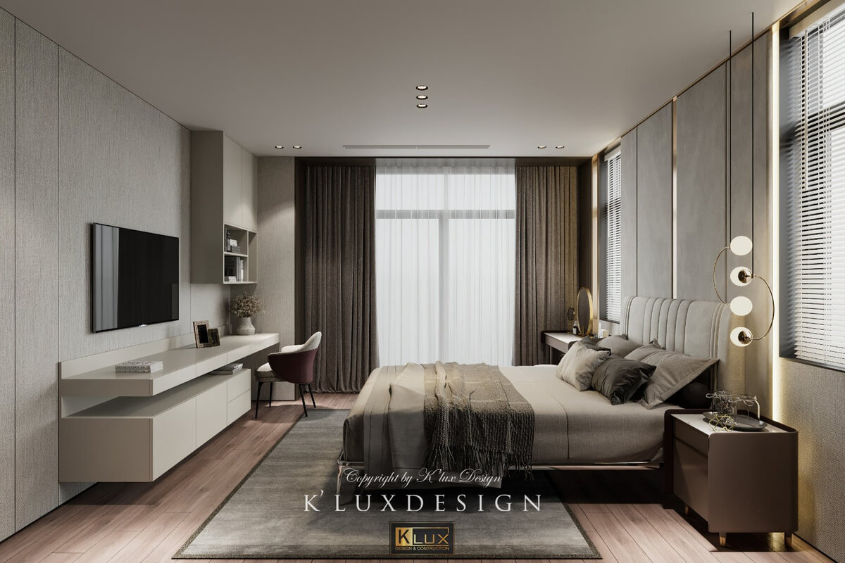  3D Bedroom Interior by Trung Kien Kts