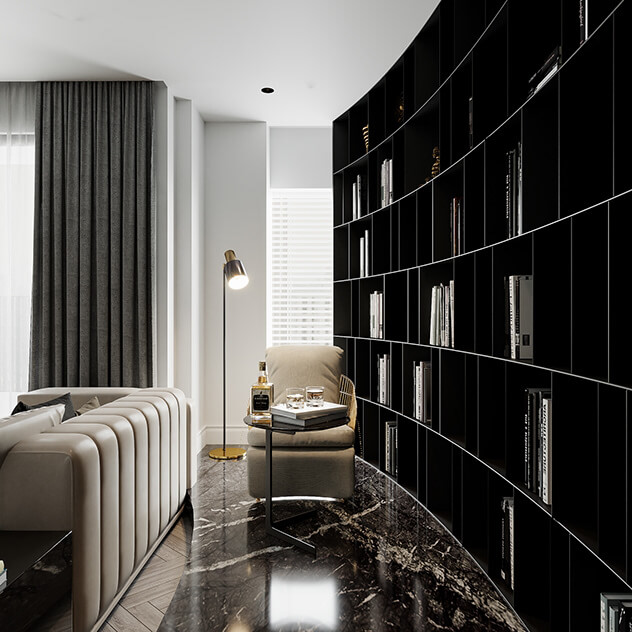  3D Interior Apartment by Tuan Anh Nguyen