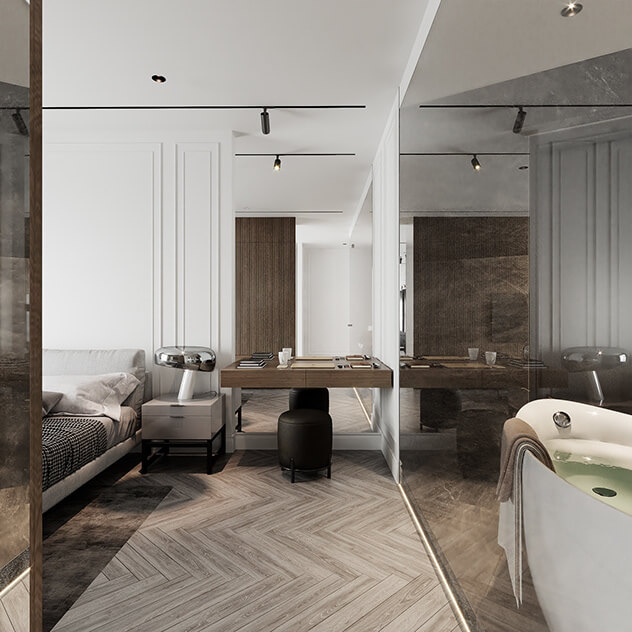  3D Interior Apartment by Tuan Anh Nguyen