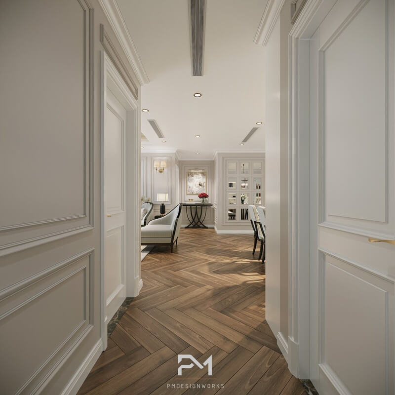  Living Room- Kitchen Interior by Phong Mai BK