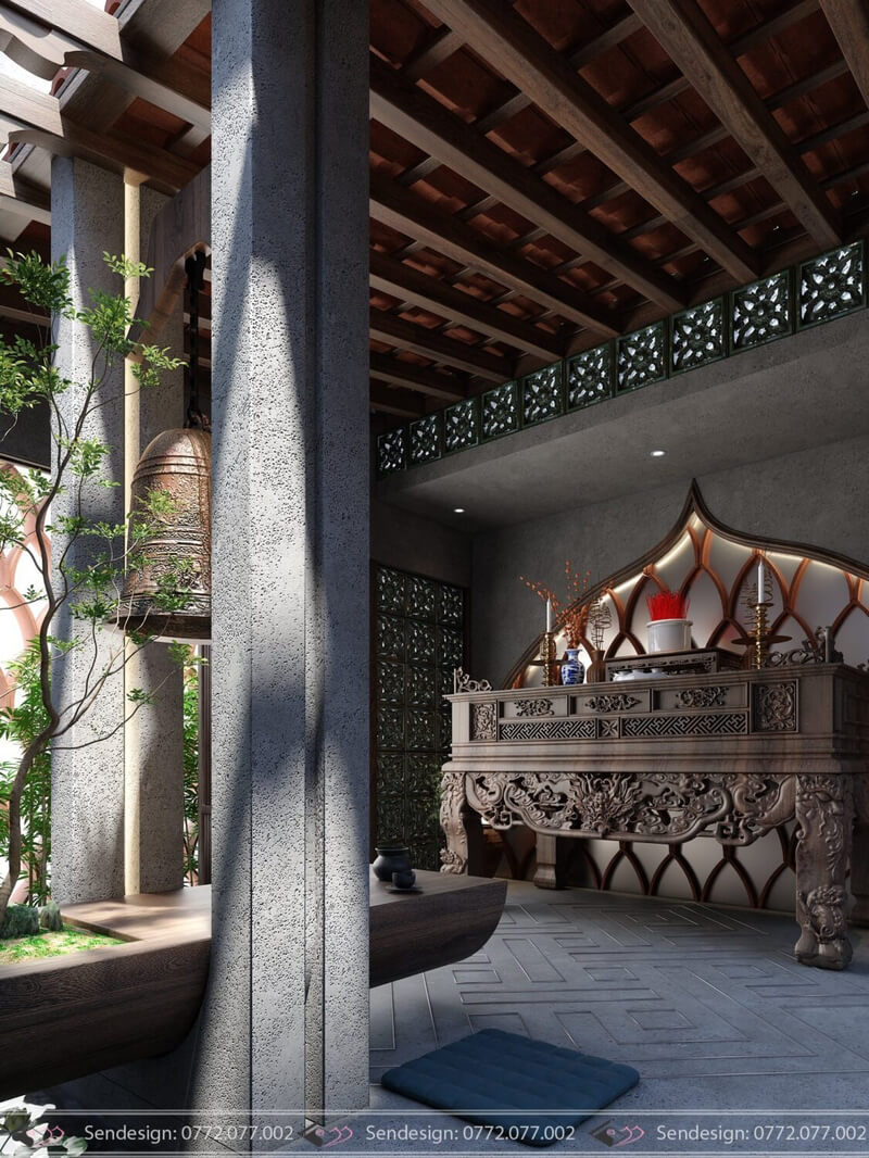  Altar Room Interior by Phu Nguyen