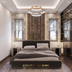  Bedroom Interior Model by Kts Nguyen Minh Truong 