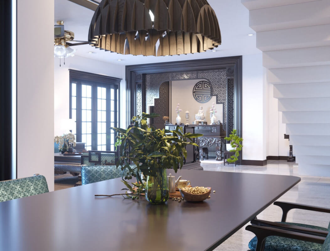 3D Interior Kitchen – Livingroom 187 Scene 3dsmax By Dang Nam Quang