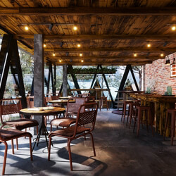 3D Model Interior Coffee 86 Scenes File 3dsmax By Le Son 