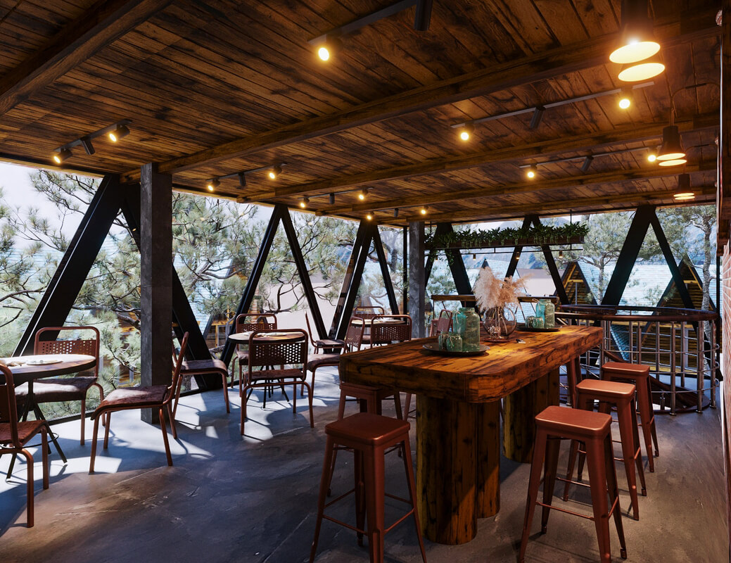 3D Model Interior Coffee 86 Scenes File 3dsmax By Le Son