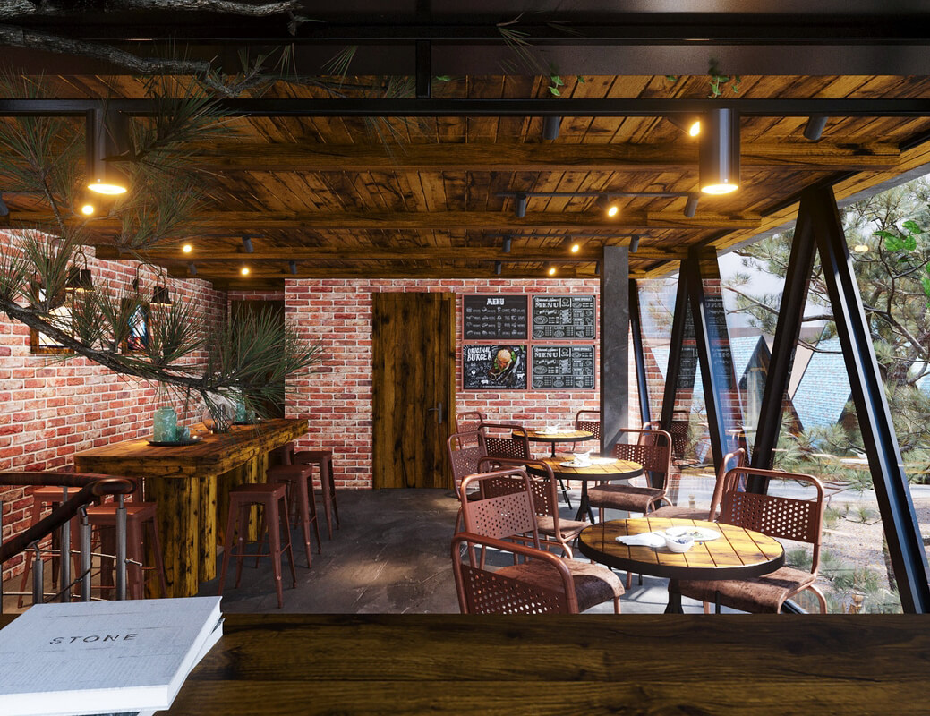 3D Model Interior Coffee 86 Scenes File 3dsmax By Le Son