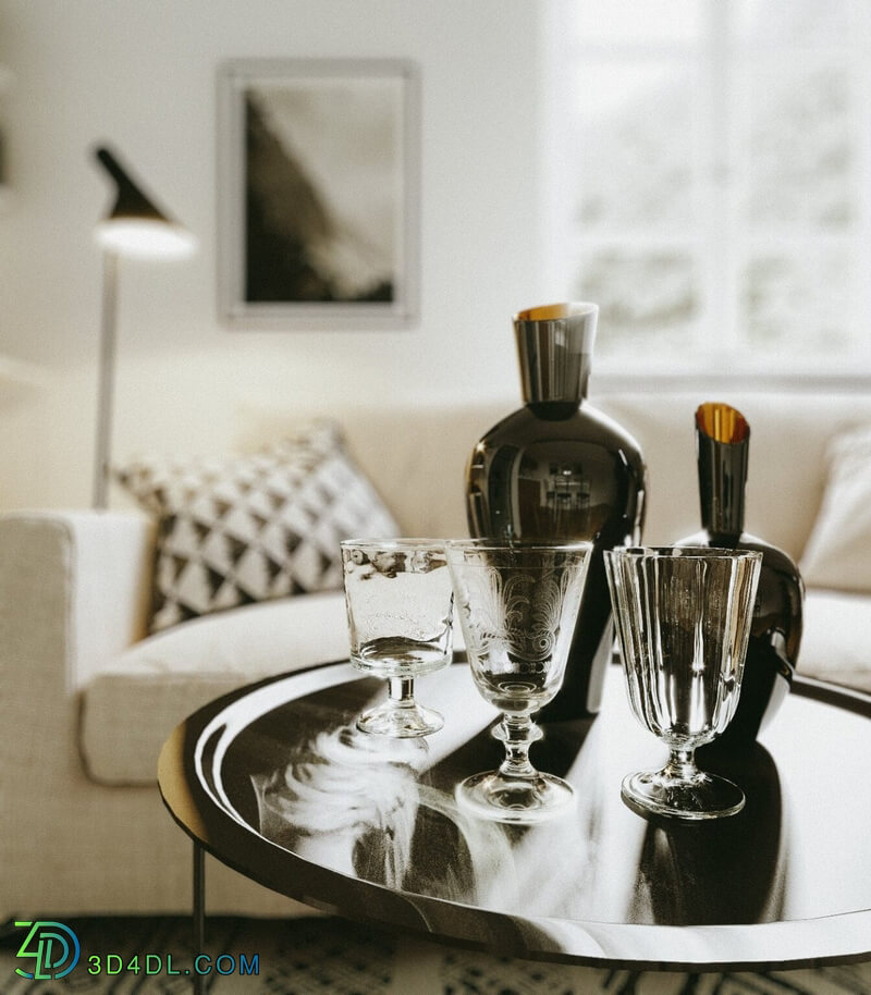 3D Interior Apartment 192 Scene File 3dsmax By Dung Nh