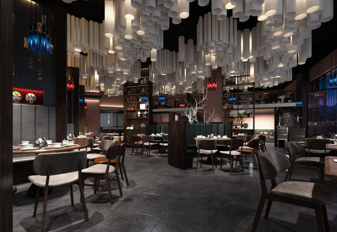 3D Model Interior Restaurant 95 Scenes File 3dsmax By Se Arc