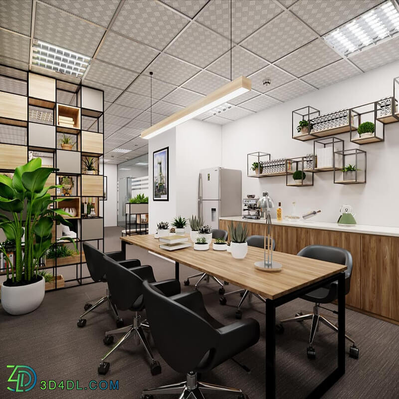 3d Interior Office Room 38 Scene File 3dsmax Model By Nguyen Van Son