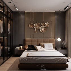 3D Interior Scenes File 3dsmax Model Bedroom 563 By Pham Ha Jang 