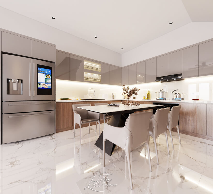  3D Apartment Interior by Tran Long