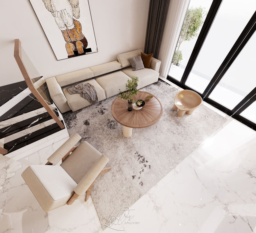  3D Apartment Interior by Tran Long