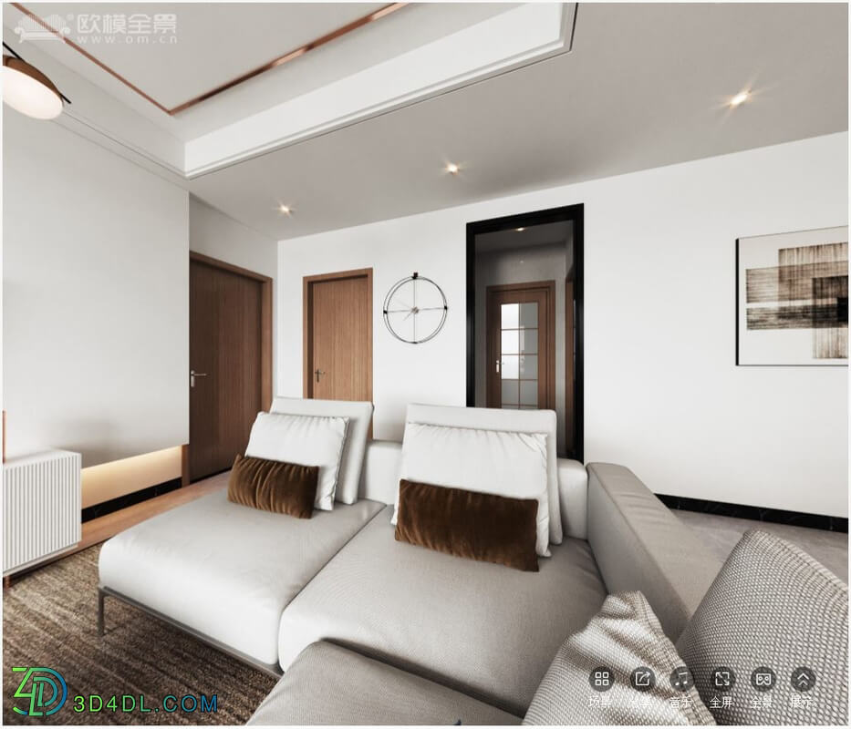 3D Interior Scene File 3dsmax Model Livingroom 441 By Leo Nguyen