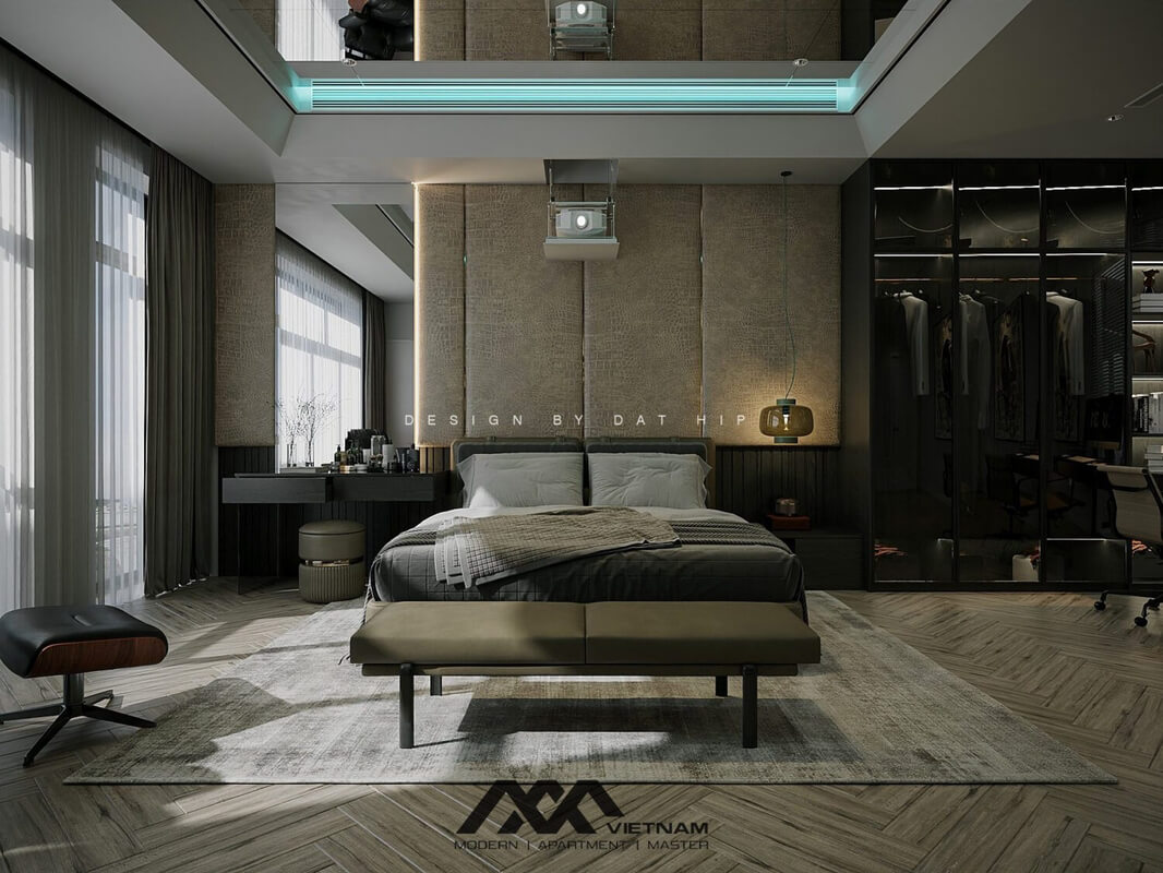  Master Bedroom Interior Model by Dat Hip