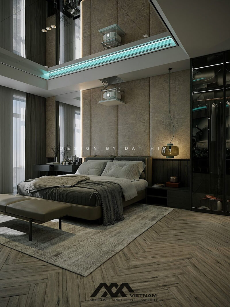  Master Bedroom Interior Model by Dat Hip